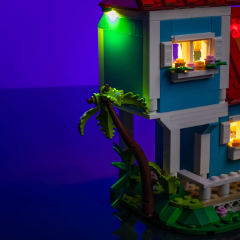 LMB 2.0 Version - LED-​Beleuchtungs-Set für LEGO® Disney Lilo and Stitch Beach House #43268